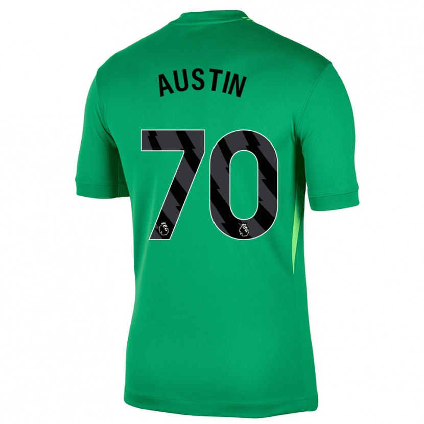 Danxen Kvinnor Jack Austin #70 Grön Svart Målvaktströja 2025/26 T-tröja
