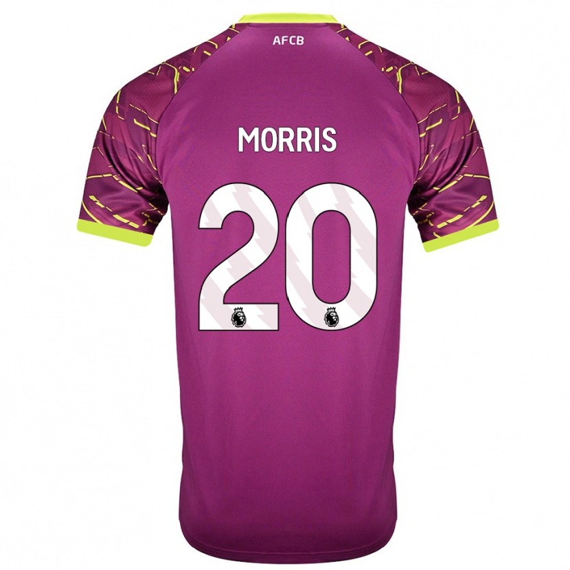 Danxen Kvinnor Caitlin Morris #20 Mörk Magenta Målvaktströja 2025/26 T-tröja