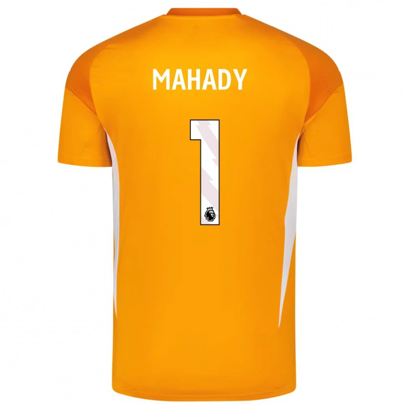 Danxen Kvinnor Rory Mahady #1 Orange Vit Målvaktströja 2025/26 T-tröja
