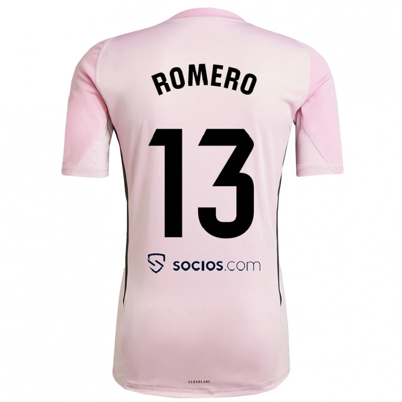 Danxen Kvinnor Rafael Romero #13 Rosa Svart Målvaktströja 2025/26 T-tröja