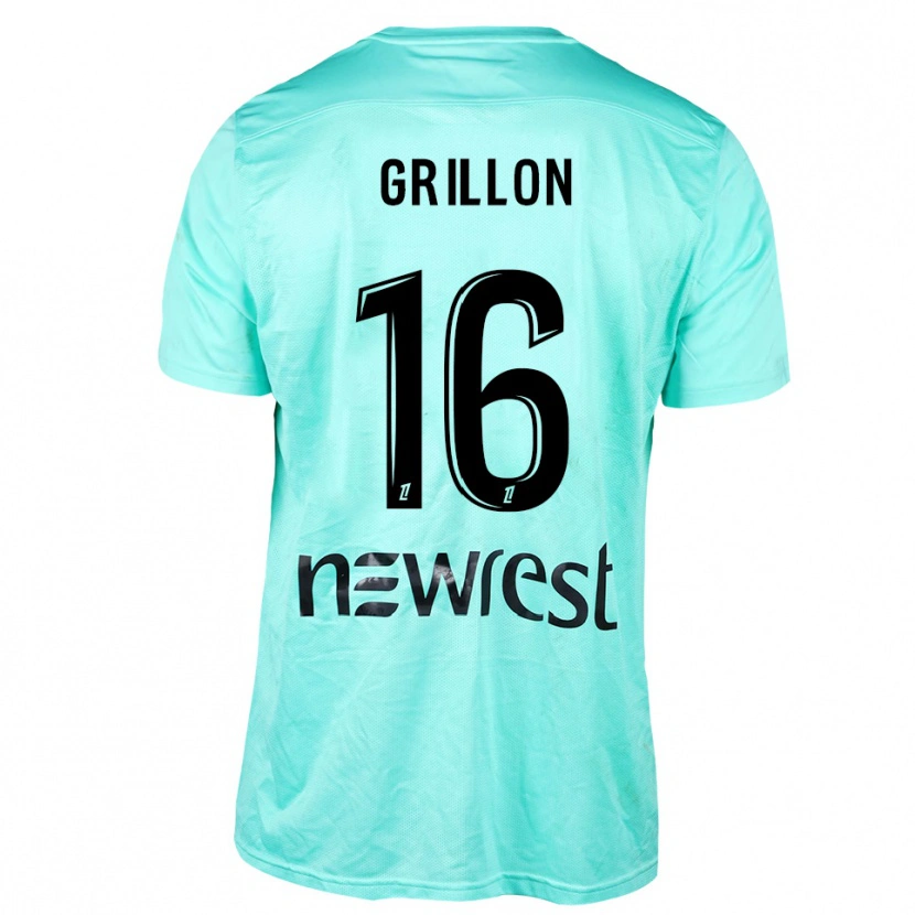 Danxen Kvinnor Gaëlle Grillon #16 Aqua Svart Målvaktströja 2025/26 T-tröja