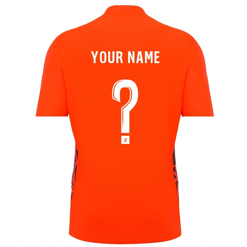 Danxen Kvinnor AJ Auxerre Orangevit Målvaktströja 2025/26 T-tröja