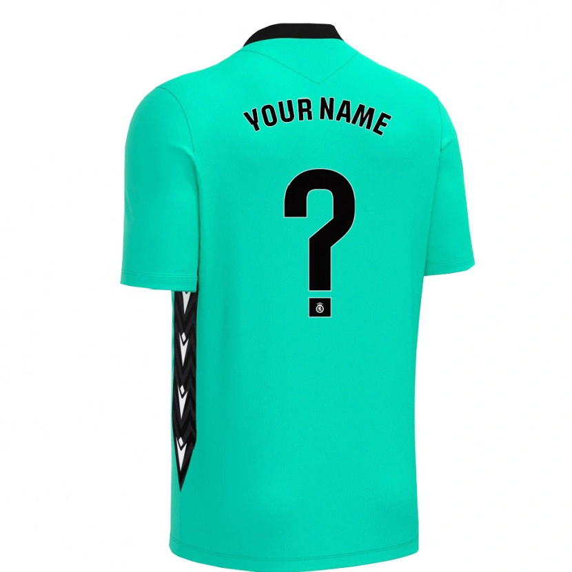 Danxen Kvinnor Cultural Leonesa Aqua Svart Målvaktströja 2025/26 T-tröja