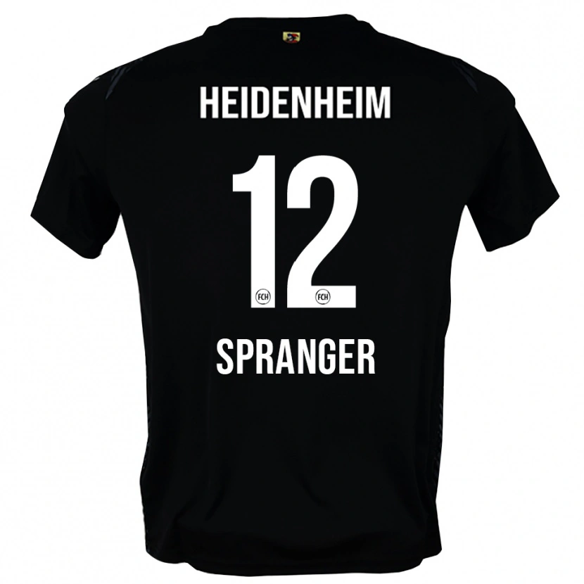 Danxen Kvinnor Luke Spranger #12 Mörkgrå Svart Målvaktströja 2025/26 T-tröja
