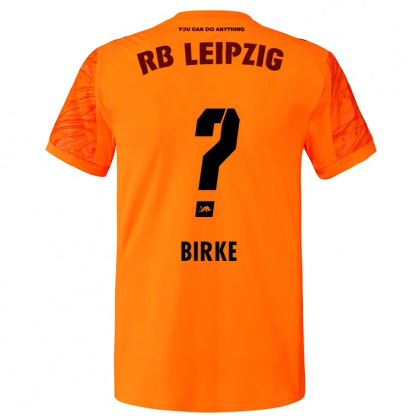 Danxen Kvinnor Lennox Birke #0 Orange Röd Målvaktströja 2025/26 T-tröja