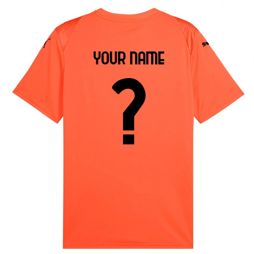 Danxen Kvinnor US Salernitana 1919 Orange Svart Målvaktströja 2025/26 T-tröja