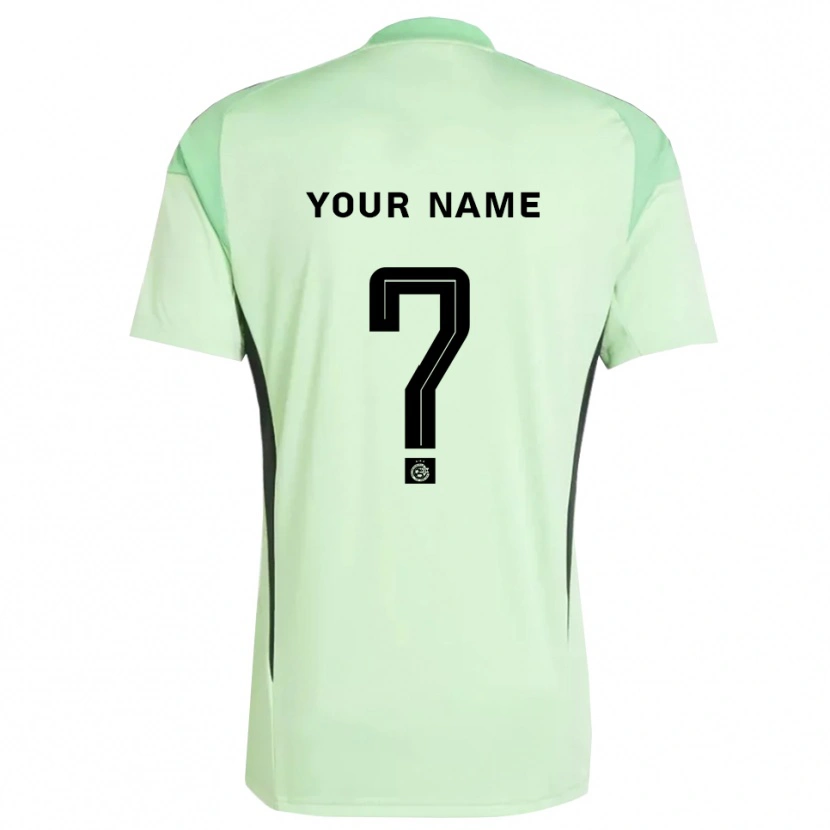 Danxen Kvinnor Maccabi Haifa Ljus Grön Svart Målvaktströja 2025/26 T-tröja