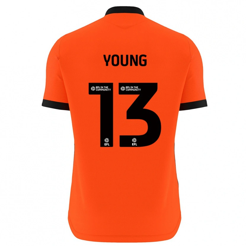 Danxen Kvinnor Brad Young #13 Röd Svart Målvaktströja 2025/26 T-tröja