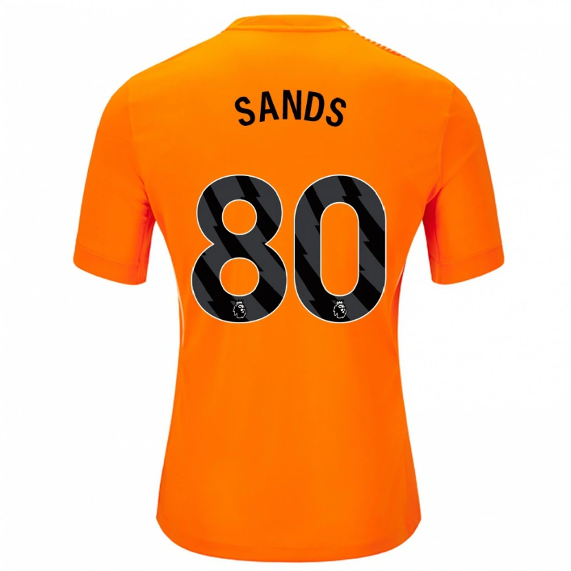 Danxen Kvinnor Hudson Sands #80 Orange Svart Målvaktströja 2025/26 T-tröja