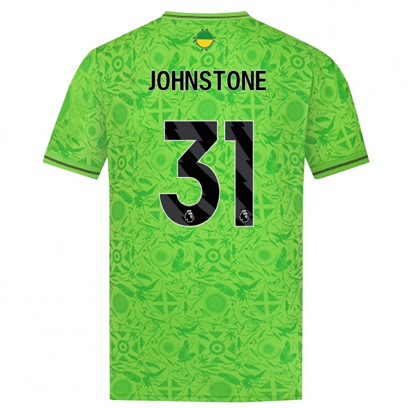 Danxen Kvinnor Sam Johnstone #31 Grön Svart Målvaktströja 2025/26 T-tröja
