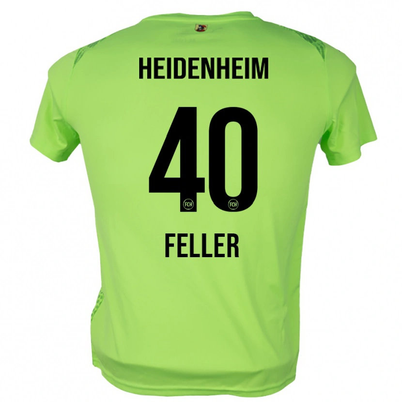 Danxen Kvinnor Frank Feller #40 Blek Grön Målvaktströja 2025/26 T-tröja