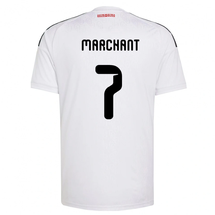 Danxen Barn Francisco Marchant #7 Vit Svart Hemmatröja Matchtröjor 2026/27 Tröjor T-Tröja