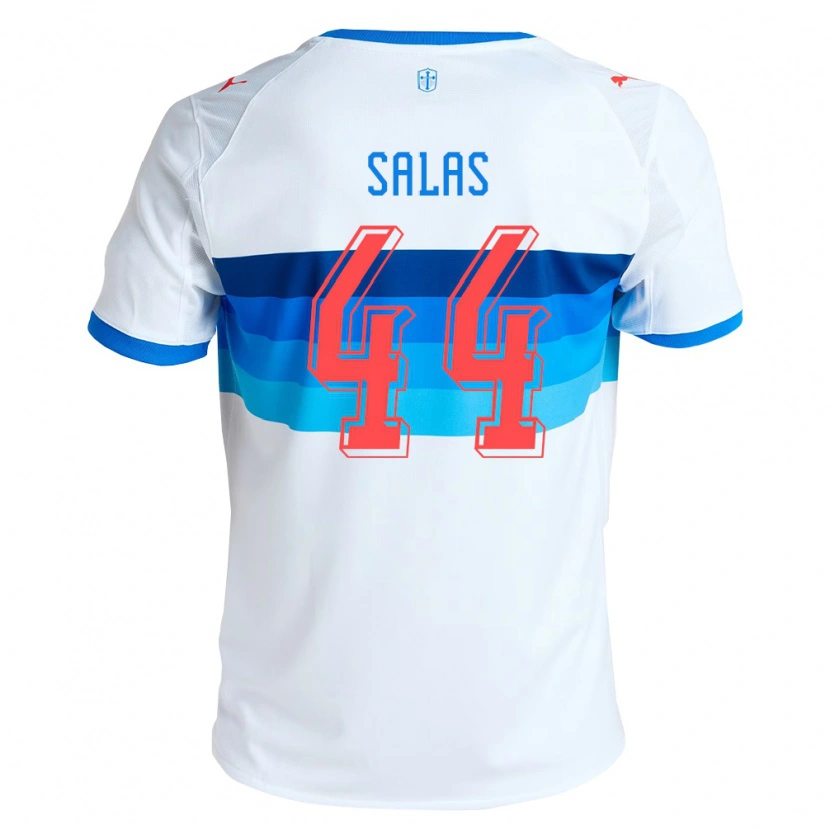 Danxen Barn José Salas #44 Vit Himmelsblå Hemmatröja Matchtröjor 2026/27 Tröjor T-Tröja