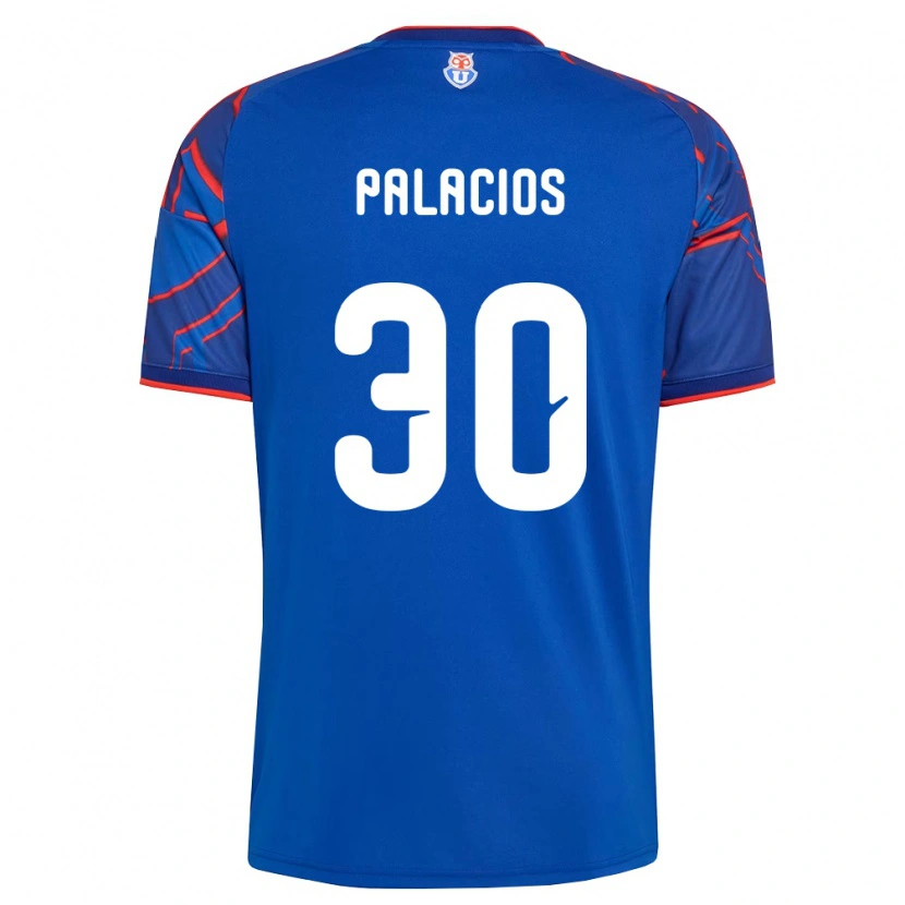 Danxen Barn Cristian Palacios #30 Kungligt Blå Röd Hemmatröja Matchtröjor 2026/27 Tröjor T-Tröja