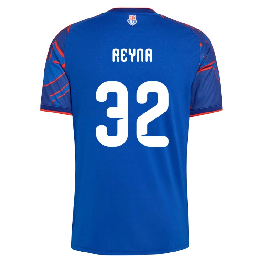 Danxen Barn Gonzalo Reyna #32 Kungligt Blå Röd Hemmatröja Matchtröjor 2026/27 Tröjor T-Tröja