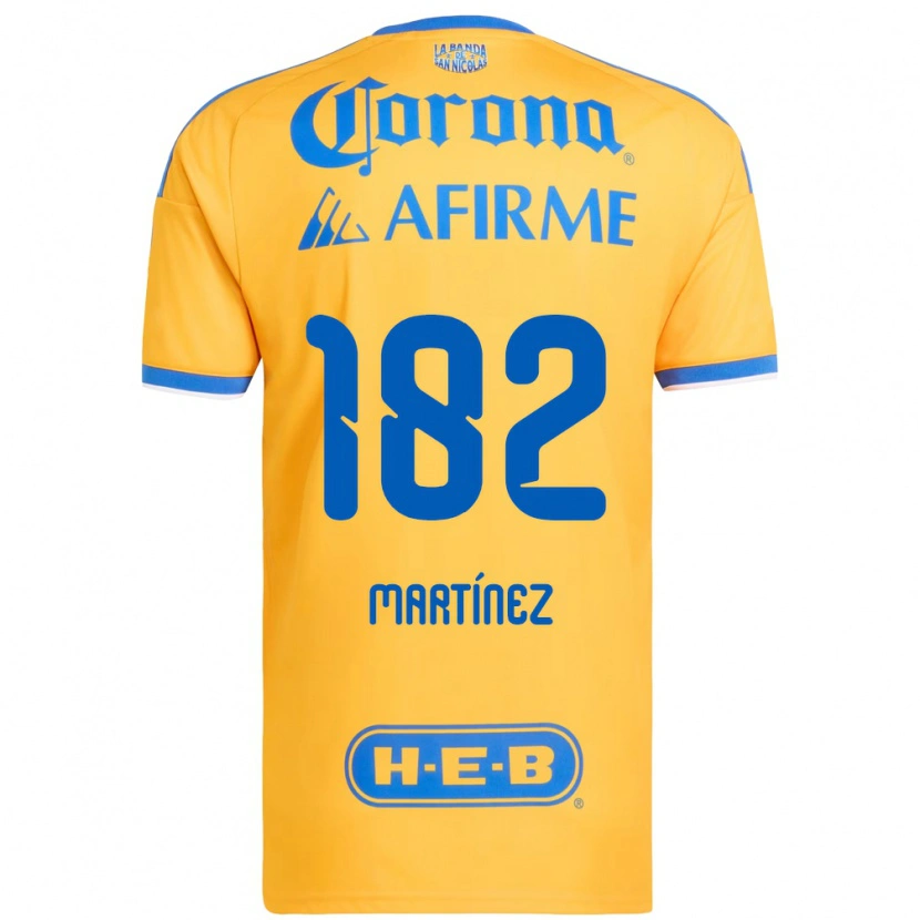 Danxen Barn Saeed Martínez #182 Gul Blå Hemmatröja Matchtröjor 2026/27 Tröjor T-Tröja