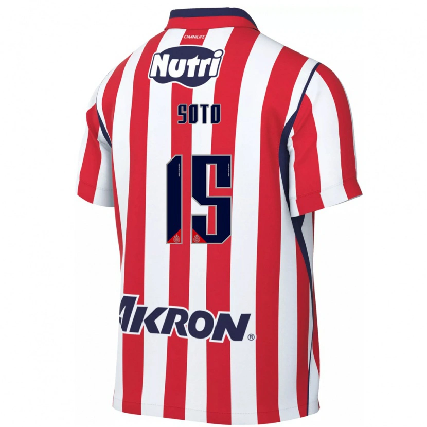 Danxen Barn Rubí Soto #15 Röd Vit Hemmatröja Matchtröjor 2026/27 Tröjor T-Tröja