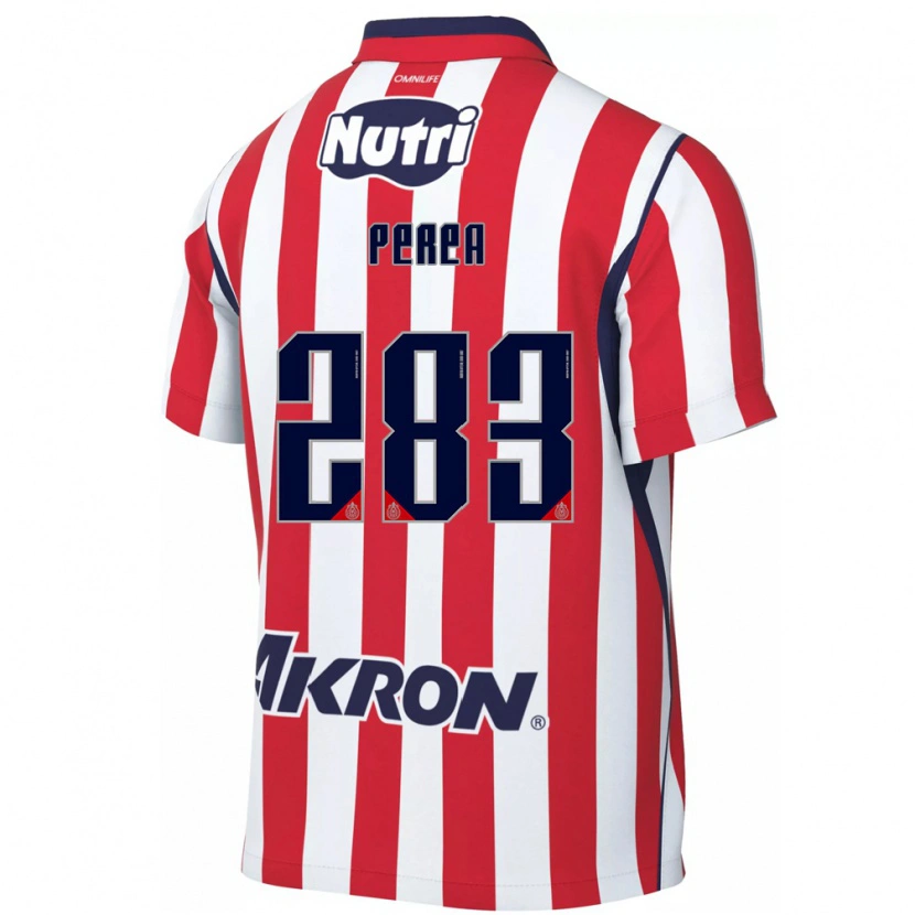 Danxen Barn José Perea #283 Röd Vit Hemmatröja Matchtröjor 2026/27 Tröjor T-Tröja