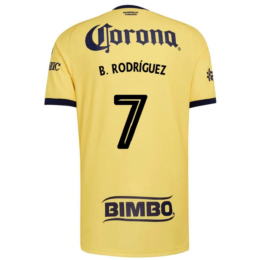 Danxen Barn Brian Rodríguez #7 Gul Röd Svart Hemmatröja Matchtröjor 2026/27 Tröjor T-Tröja