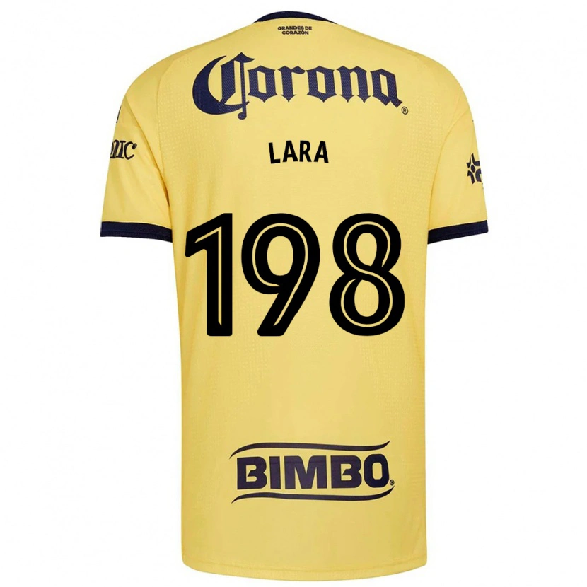 Danxen Barn Guadalupe Lara #198 Gul Röd Svart Hemmatröja Matchtröjor 2026/27 Tröjor T-Tröja