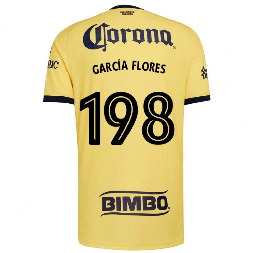Danxen Barn Francisco García Flores #198 Gul Röd Svart Hemmatröja Matchtröjor 2026/27 Tröjor T-Tröja