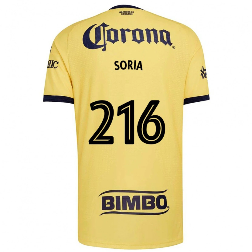 Danxen Barn Emiliano Soria #216 Gul Röd Svart Hemmatröja Matchtröjor 2026/27 Tröjor T-Tröja