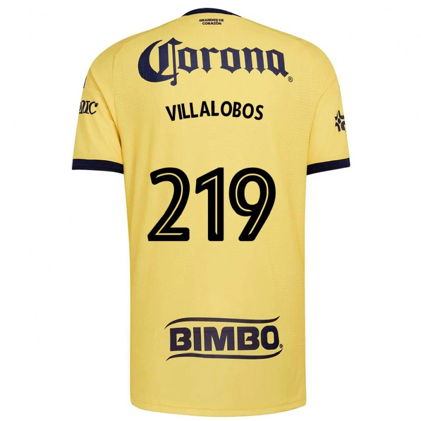 Danxen Barn Patricio Villalobos #219 Gul Röd Svart Hemmatröja Matchtröjor 2026/27 Tröjor T-Tröja
