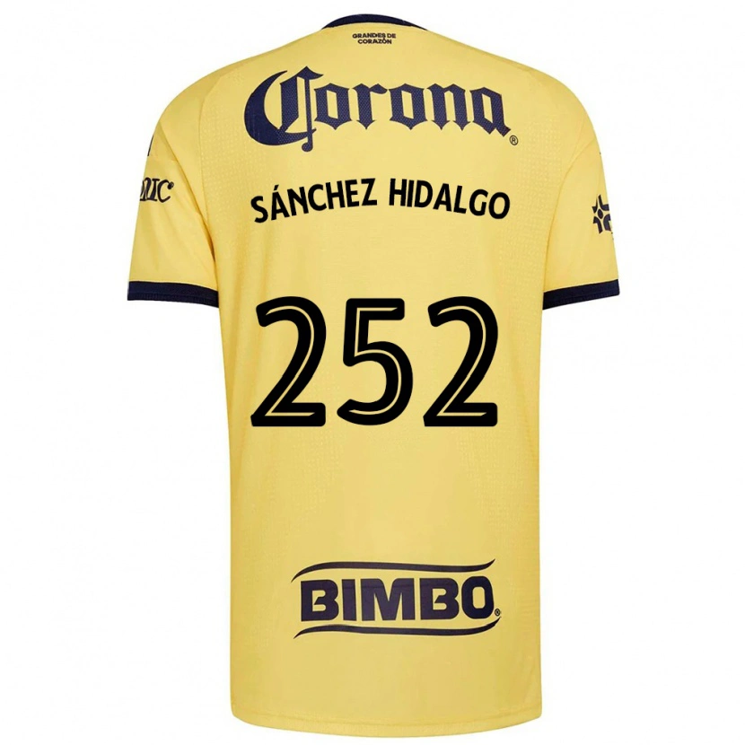 Danxen Barn Horacio Sánchez Hidalgo #252 Gul Röd Svart Hemmatröja Matchtröjor 2026/27 Tröjor T-Tröja