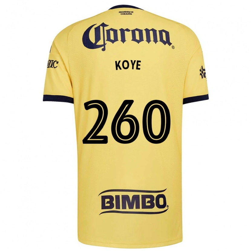 Danxen Barn Julián Koye #260 Gul Röd Svart Hemmatröja Matchtröjor 2026/27 Tröjor T-Tröja