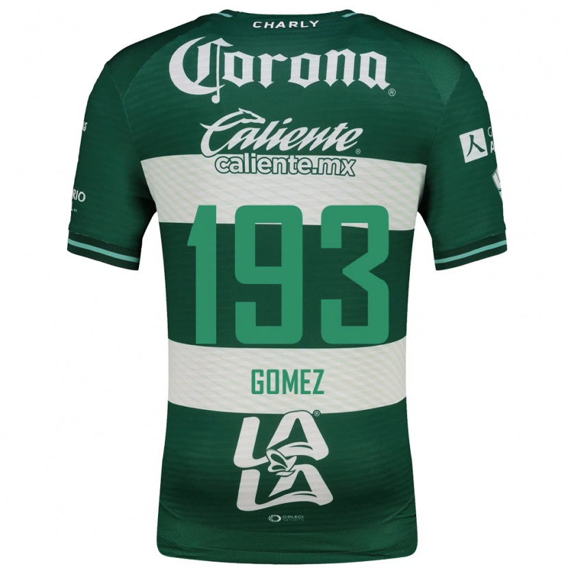 Danxen Barn Luis Gómez #193 Grön Vit Hemmatröja Matchtröjor 2026/27 Tröjor T-Tröja