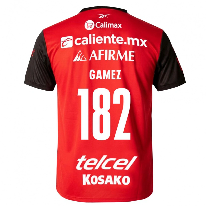 Danxen Barn Mark Gamez #182 Svart Röd Hemmatröja Matchtröjor 2026/27 Tröjor T-Tröja