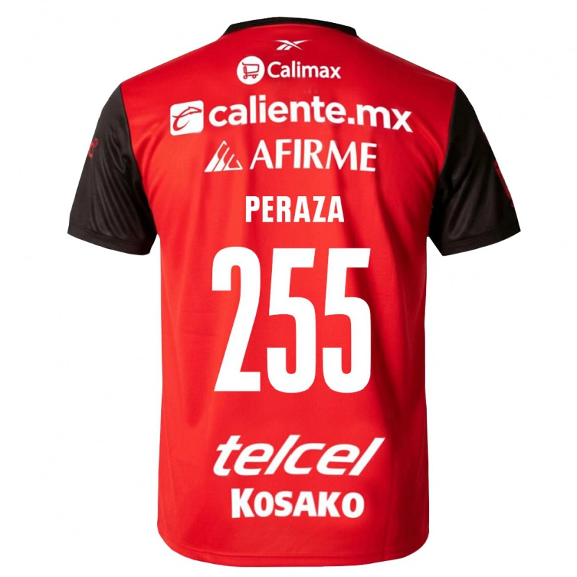 Danxen Barn Daniel Peraza #255 Svart Röd Hemmatröja Matchtröjor 2026/27 Tröjor T-Tröja