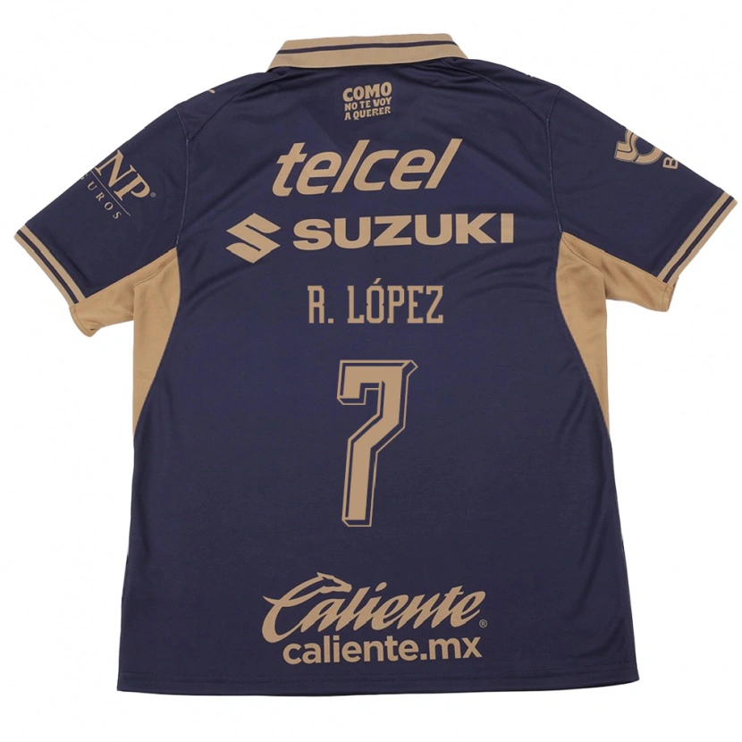 Danxen Barn Rodrigo López #7 Lila Brun Hemmatröja Matchtröjor 2026/27 Tröjor T-Tröja