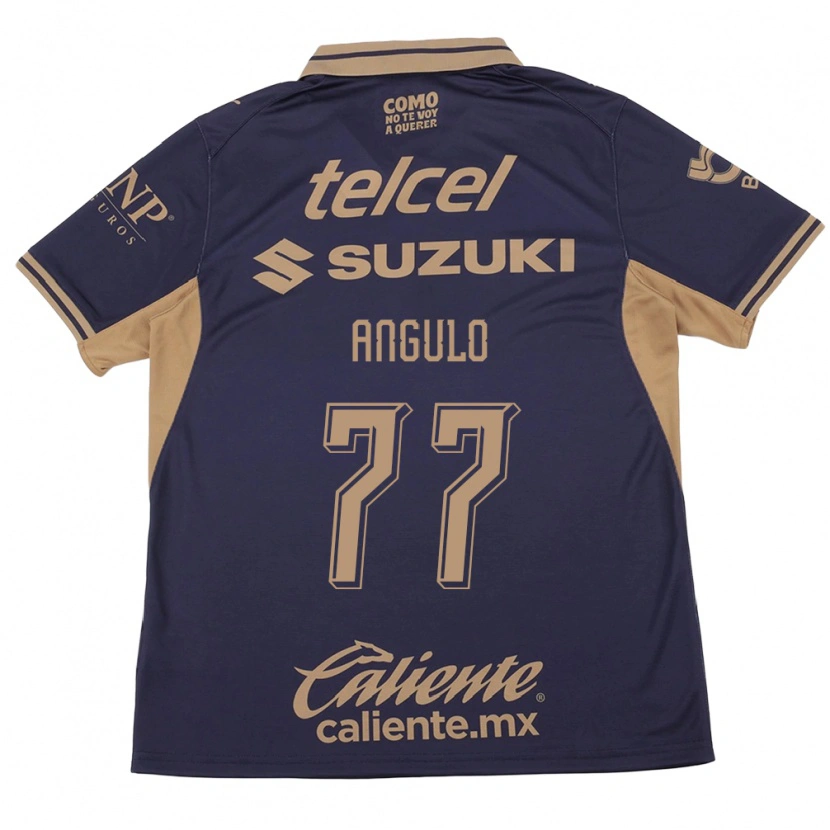 Danxen Barn Álvaro Angulo #77 Lila Brun Hemmatröja Matchtröjor 2026/27 Tröjor T-Tröja