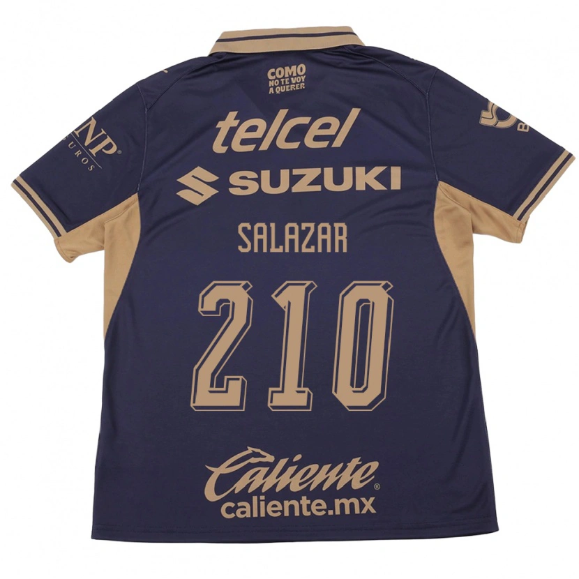 Danxen Barn Jared Salazar #210 Lila Brun Hemmatröja Matchtröjor 2026/27 Tröjor T-Tröja