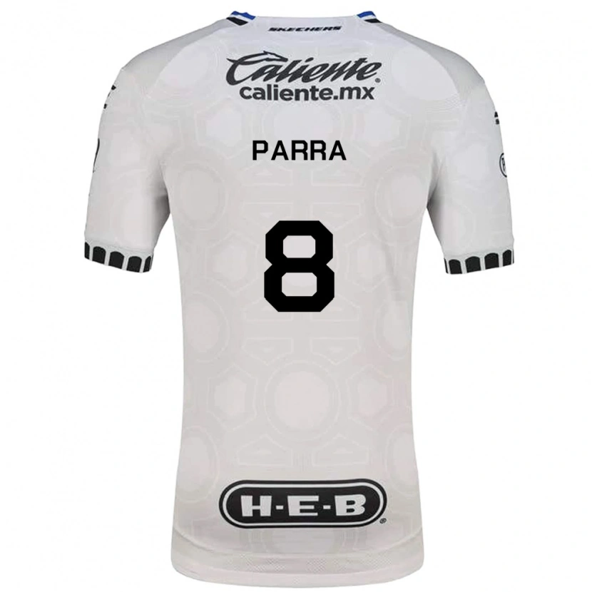 Danxen Barn Bernardo Parra #8 Vit Svart Blå Hemmatröja Matchtröjor 2026/27 Tröjor T-Tröja