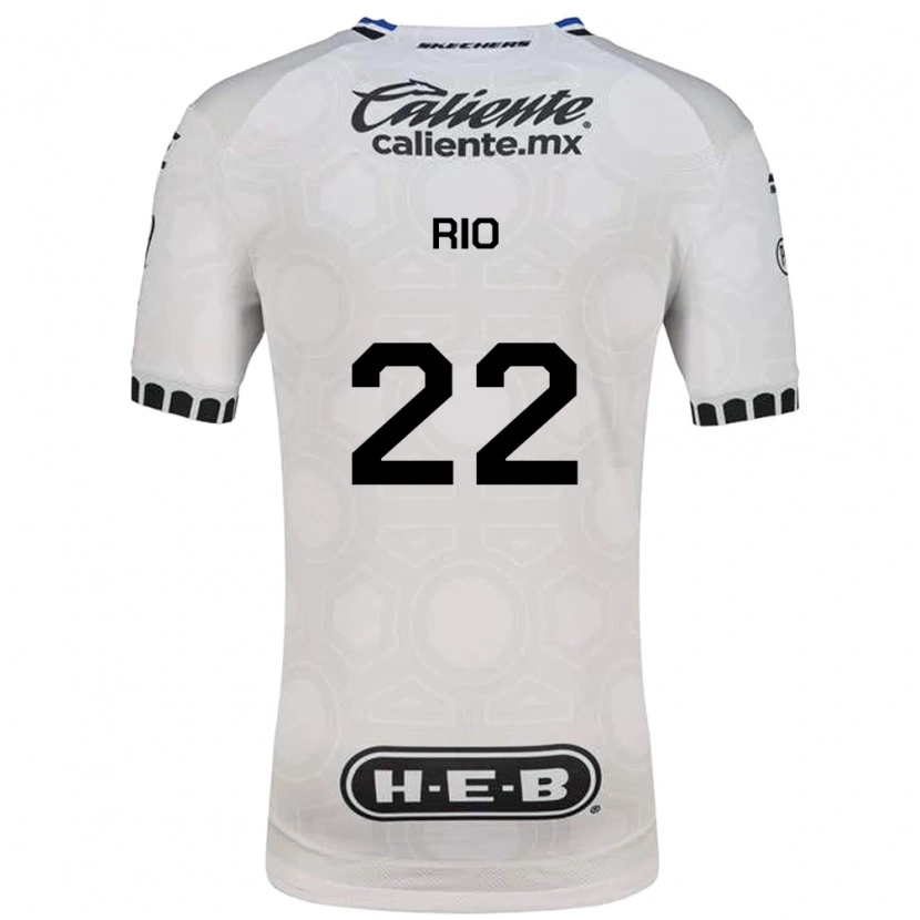 Danxen Barn Martín Rio #22 Vit Svart Blå Hemmatröja Matchtröjor 2026/27 Tröjor T-Tröja