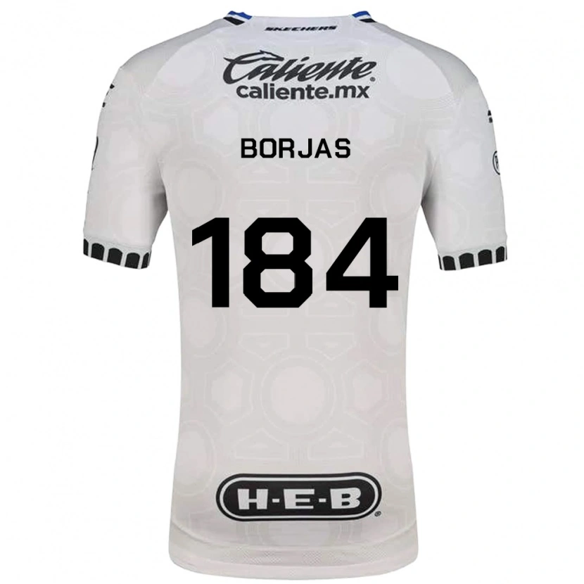 Danxen Barn Daniel Borjas #184 Vit Svart Blå Hemmatröja Matchtröjor 2026/27 Tröjor T-Tröja