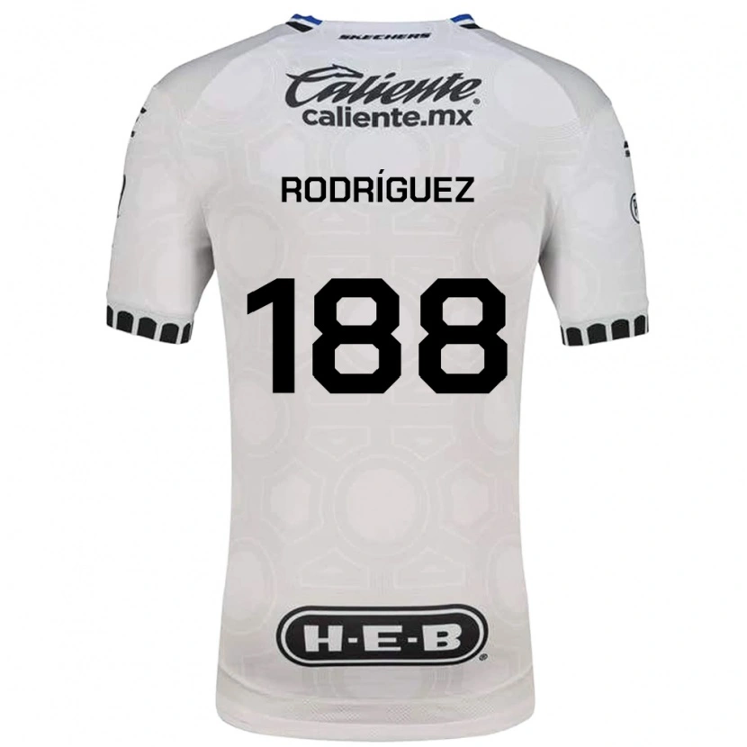 Danxen Barn Darío Rodríguez #188 Vit Svart Blå Hemmatröja Matchtröjor 2026/27 Tröjor T-Tröja