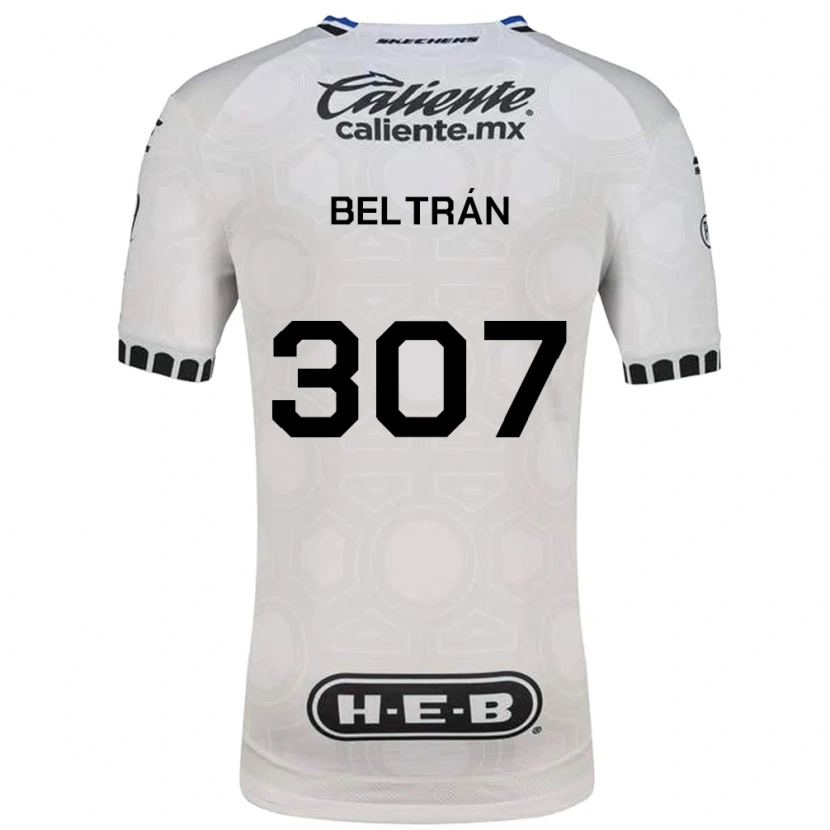 Danxen Barn Gael Beltrán #307 Vit Svart Blå Hemmatröja Matchtröjor 2026/27 Tröjor T-Tröja