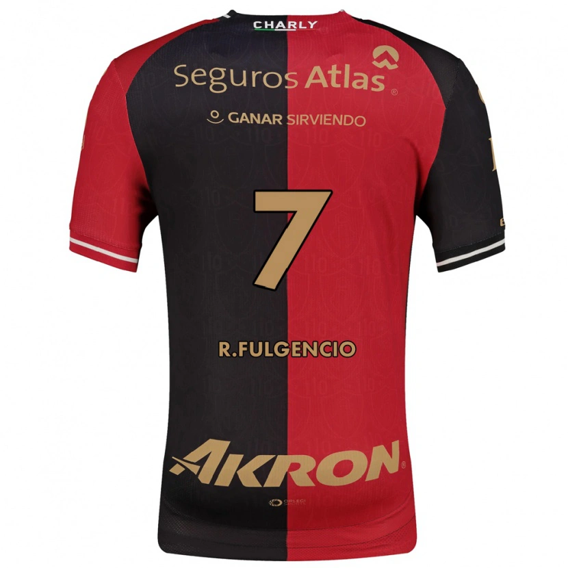 Danxen Barn Raymundo Fulgencio #7 Röd Svart Brun Hemmatröja Matchtröjor 2026/27 Tröjor T-Tröja