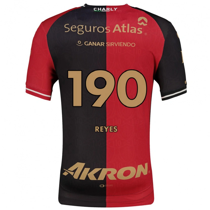 Danxen Barn Óscar Reyes #190 Röd Svart Brun Hemmatröja Matchtröjor 2026/27 Tröjor T-Tröja