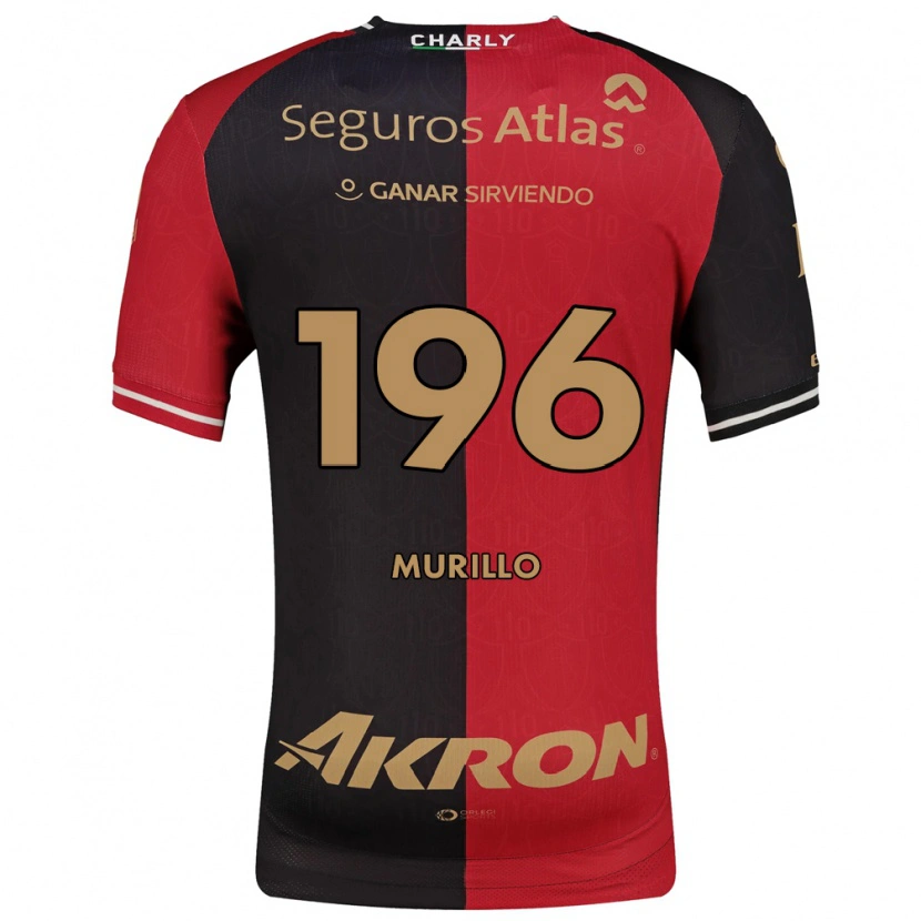 Danxen Barn David Murillo #196 Röd Svart Brun Hemmatröja Matchtröjor 2026/27 Tröjor T-Tröja