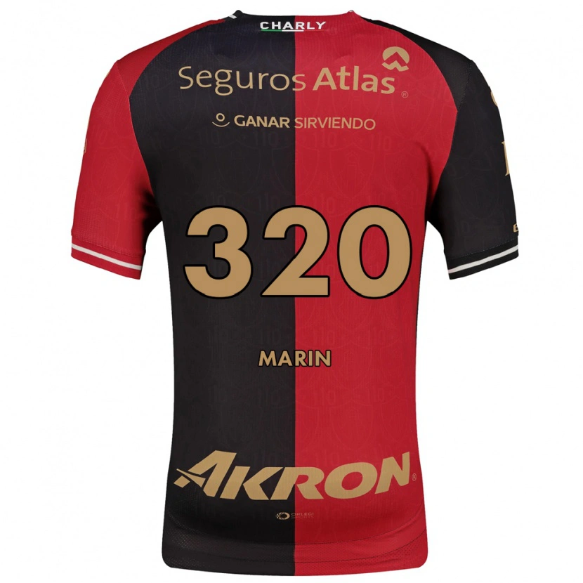 Danxen Barn Donato Marín #320 Röd Svart Brun Hemmatröja Matchtröjor 2026/27 Tröjor T-Tröja