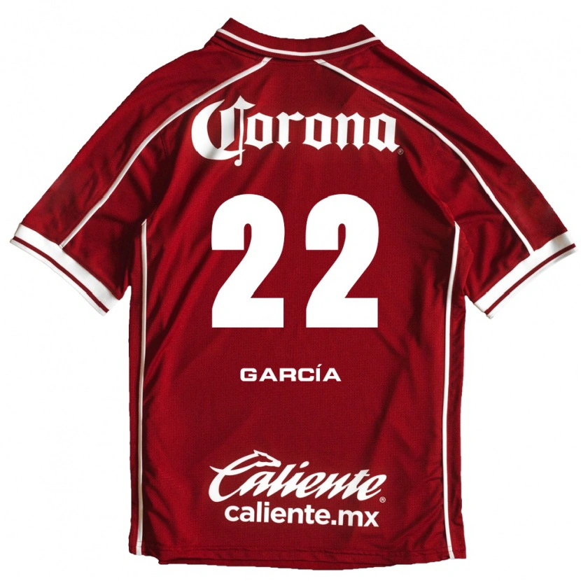 Danxen Barn Luis García #22 Vit Röd Hemmatröja Matchtröjor 2026/27 Tröjor T-Tröja