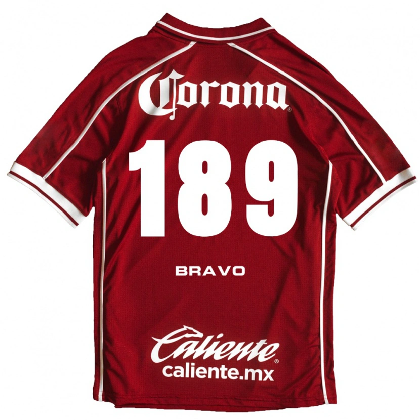 Danxen Barn Giovani Bravo #189 Vit Röd Hemmatröja Matchtröjor 2026/27 Tröjor T-Tröja