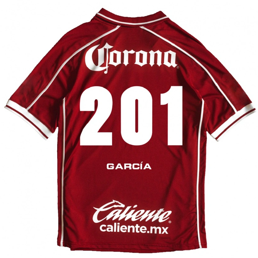 Danxen Barn Eros García #201 Vit Röd Hemmatröja Matchtröjor 2026/27 Tröjor T-Tröja