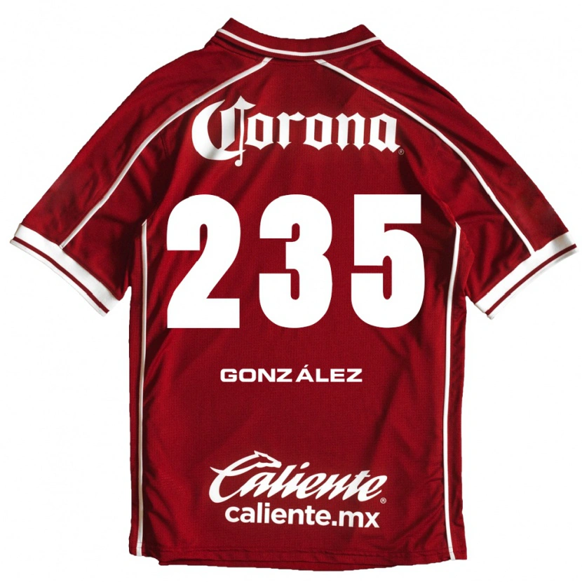 Danxen Barn Ian González #235 Vit Röd Hemmatröja Matchtröjor 2026/27 Tröjor T-Tröja