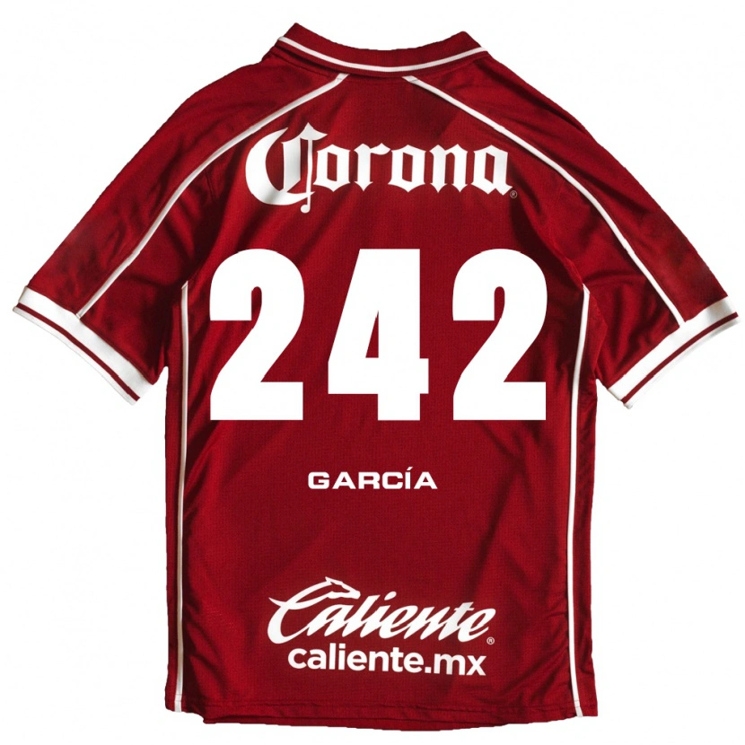 Danxen Barn Alejandro García #242 Vit Röd Hemmatröja Matchtröjor 2026/27 Tröjor T-Tröja