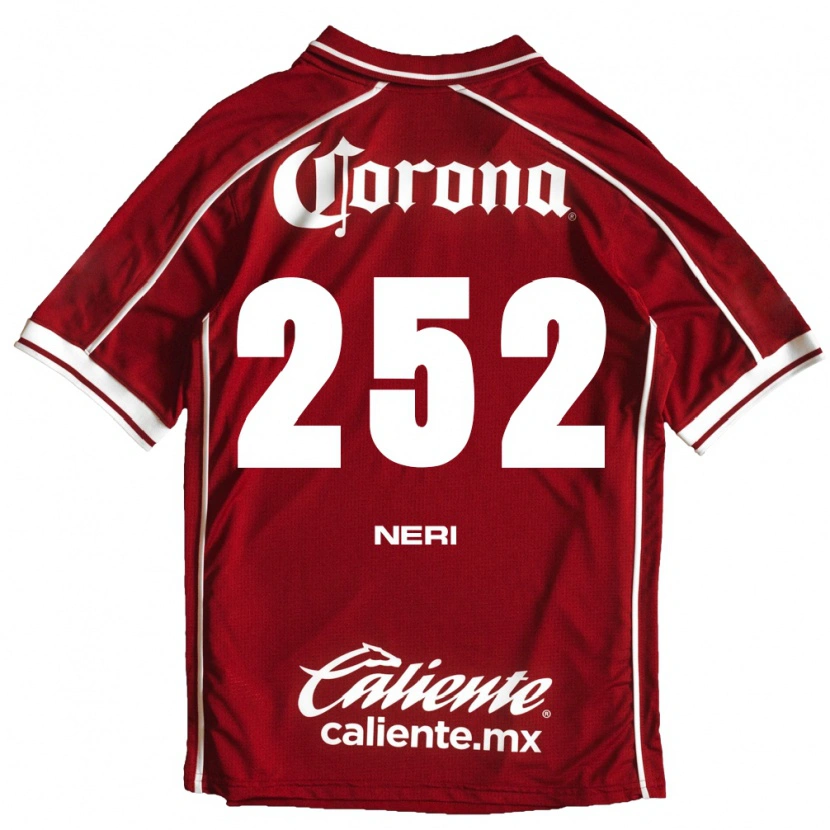 Danxen Barn Luis Neri #252 Vit Röd Hemmatröja Matchtröjor 2026/27 Tröjor T-Tröja